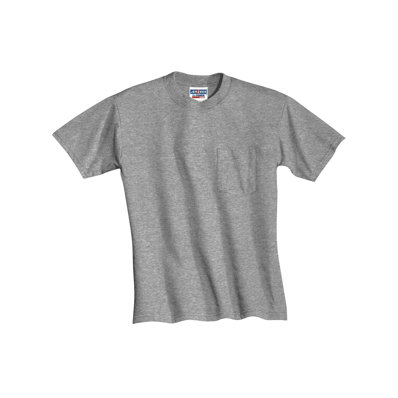 JERZEES® DRI-POWER® 50/50 Cotton/Poly Pocket T-Shirt
